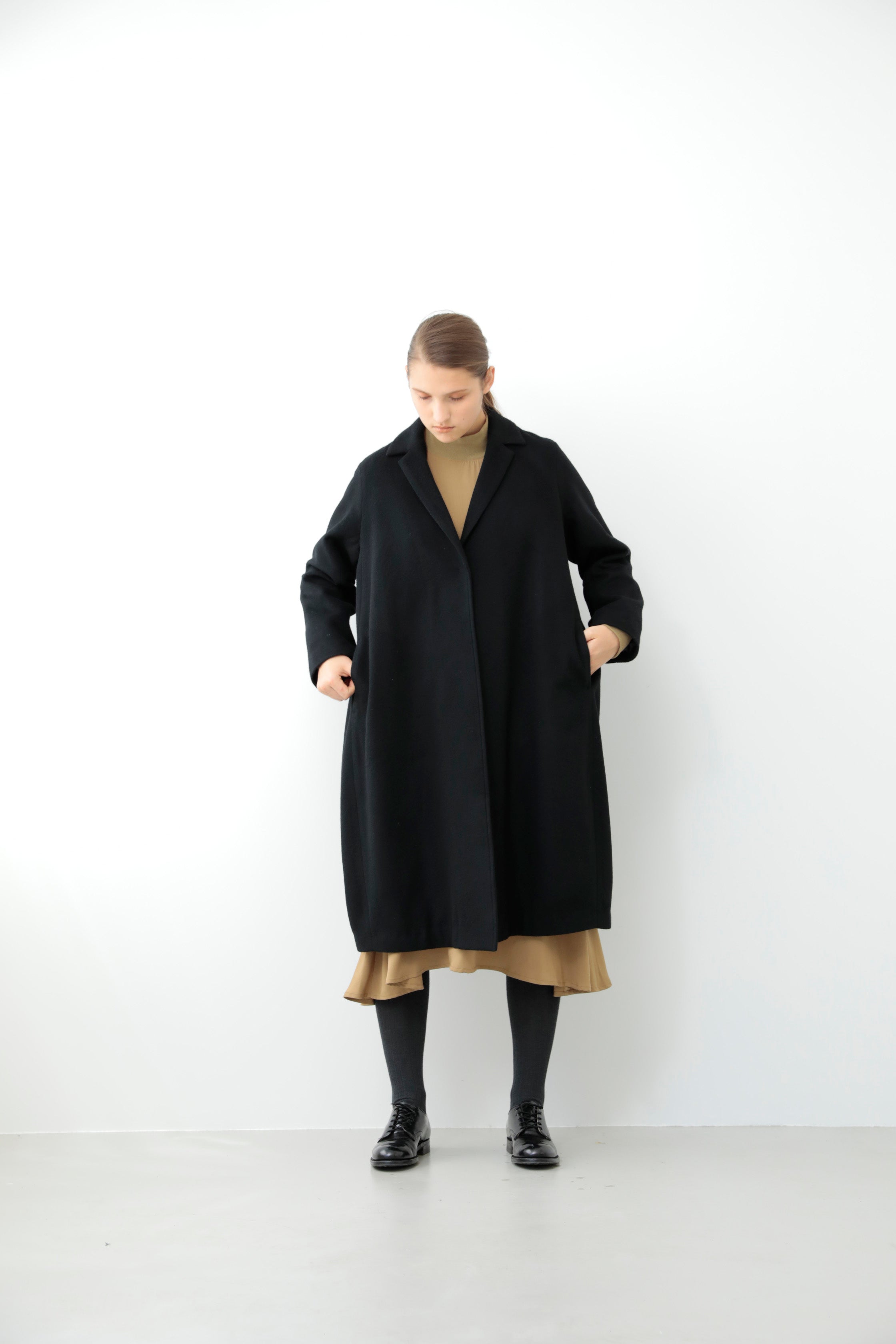 cocoon flare chester coat
