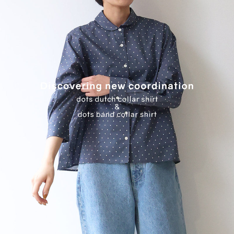 Discovering new coordination - dots shirt -