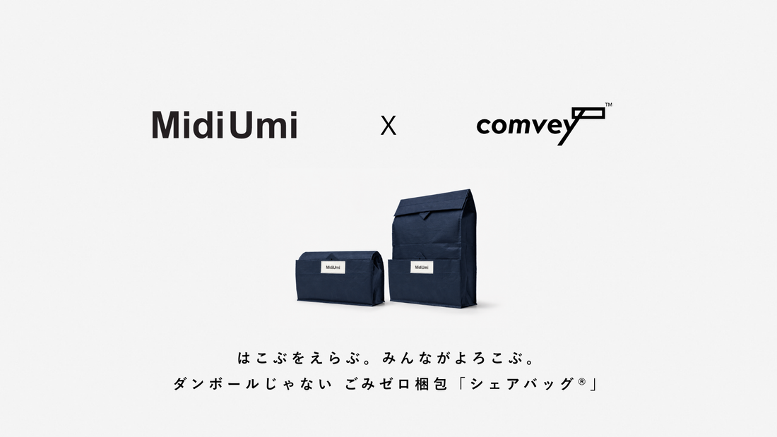 繰り返し使える梱包「シェアバッグ®️」での配送サービスをスタート