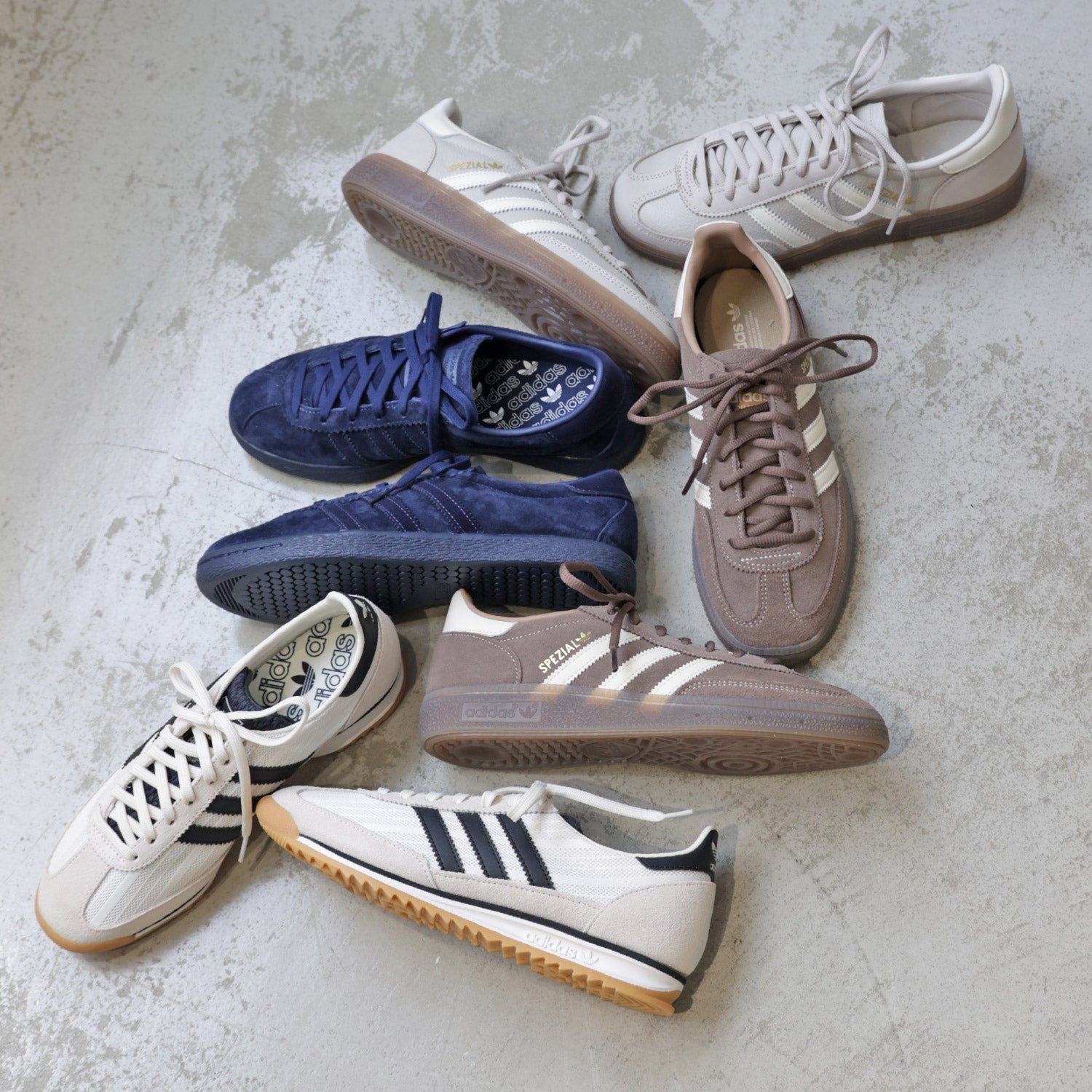 季節の変わり目、新しいスニーカー